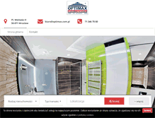 Tablet Screenshot of optimax.com.pl
