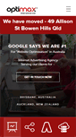 Mobile Screenshot of optimax.net.au